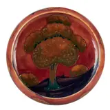 William Moorcroft, 'EVENTIDE' FOOTED BOWL, CIRCA 1920
