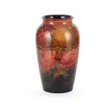 William Moorcroft, RARE 'EVENTIDE' VASE, CIRCA 1925, 1925, flambé-glazed earthenware