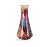 William Howson Taylor, VASE, 1906, 1906, flambé-glazed earthenware