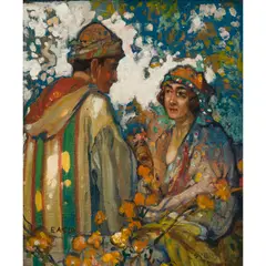 Elijah Albert Cox, THE FLOWER SELLER