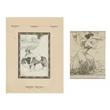 Léon-Victor Solon, 'ARIANE', ILLUSTRATION FOR DE HEREDIA'S "LES TROPHEES", CIRCA 1904, 1904