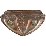 Kate Harris, INKSTAND, 1902, 1902, plated copper and brass