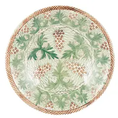 Louise Powell, FOOTED BOWL, CIRCA 1910-20, 1910, glazed earthenware