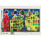 Friedensreich S. Hundertwasser, LOOK AT IT ON A RAINY DAY, 1970-72, 1970