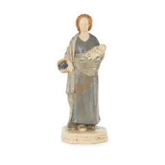 Phoebe Stabler, THE LAVENDER WOMAN, DESIGNED 1911, 1911, glazed stoneware