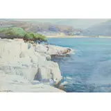 Alfred Bergier, MEDITERRANEAN COAST, OFF PROVENCE