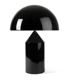 Vico Magistretti, Atollo Table Lamp, designed 1977, 1977, black lacquered metal