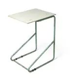 Side Table, designed 1932 by Alvar Aalto, 1932, painted tubular steel and wood, sold Oct 2022