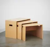 Gerald Summers, NESTING TABLES, CIRCA 1935, 1935, birch plywood