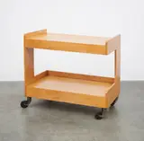 Gerald Summers, DINNER WAGON, CIRCA 1936, 1936, birch plywood on castors
