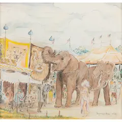 Reynolds Beal, The Circus, 1939, 1939