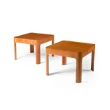 Isamu Kenmochi, Pair of Occasional Tables (mod. Haco), circa 1966