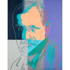 Andy Warhol, Sigmund Freud, 1980 (F. & S. II. 235), 1980