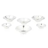 Brett Payne, Group of Six Bowls, 2001, 2001, silver