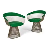 Warren Platner, Pair of Chairs, designed 1962, manufactured 1973