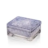 ZINNIAS, NO. 54 AND HIRONDELLES, NO. 53, TWO BOXES by René Lalique, sold Oct 2022