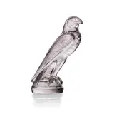 FAUCON CAR MASCOT, NO. 1124 by René Lalique, sold Oct 2022