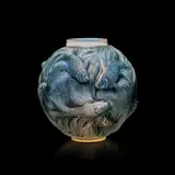 FORMOSE VASE, NO. 934 by René Lalique, sold Oct 2022