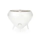 SUGAR BASIN, LONDON 1880 by Christopher Dresser, 1880, silver, sold Oct 2022