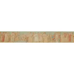 Henry Stacy Marks, ORIGINAL DESIGN FOR THE PROSCENIUM FRIEZE AT THE GAIETY THEATRE, LONDON, DATED 1867, 1867