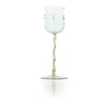 Harry Powell, RARE WINE GLASS, CIRCA 1904, 1904, coloured glass with aventurine inclusions