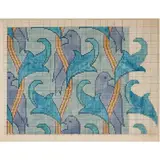 Charles Francis Annesley Voysey, FRAMED DESIGN FOR A CARPET, DATED 1900