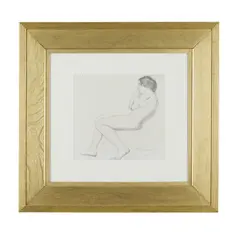 Maurice Greiffenhagen, FEMALE NUDE STUDY