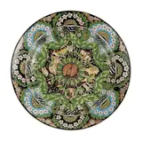 Alfred Powell, ARTS & CRAFTS WALL CHARGER, 1910-1920, 1910, painted and glazed earthenware