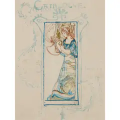 Léon-Victor Solon, CATALOGUE COVER DESIGN, 1899, 1899