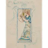 Léon-Victor Solon, CATALOGUE COVER DESIGN, 1899, 1899