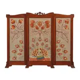 Arthur W. Simpson, ARTS & CRAFTS TRIPTYCH FIRESCREEN, CIRCA 1900