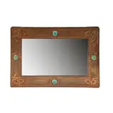 Archibald Knox, WALL MIRROR, CIRCA 1905, 1905, patinated copper