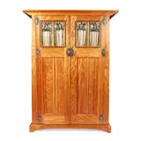 George Henry Walton, WARDROBE, CIRCA 1920, 1920, satin birch