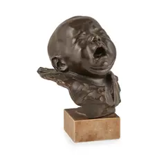 Einar Utzon-Frank, 'GRETE', THE ARTIST'S DAUGHTER, 1909, 1909, bronze