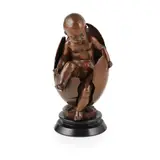 Émile André Boisseau, 'OUTGOING CHILD OF THE EGG', patinated bronze