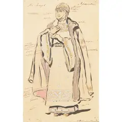 Konstantin Korovin, 'PRINCE IGOR' COSTUME DESIGN