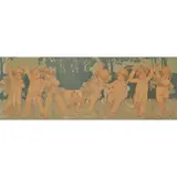 Henri Privat-Livemont, CHERUBS IN THE MEADOW, DATED 1903, 1903