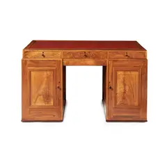 Edward Barnsley, PEDESTAL DESK, CIRCA 1930-1940, 1930, walnut