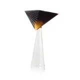 Daum, TABLE LAMP, SECOND HALF 20TH CENTURY, clear and frosted glass