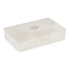 Gundolph Albertus, CIGAR BOX, CIRCA 1940, 1940, sterling silver