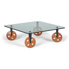 Gae Aulenti, COFFEE TABLE, CIRCA 1985, 1985, glass