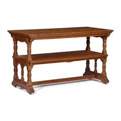 Bruce J. Talbert, AESTHETIC MOVEMENT BUFFET, CIRCA 1880, 1880, oak