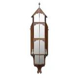 Henry William Batley, AESTHETIC MOVEMENT CORNER CABINET, CIRCA 1880, 1880, oak with painted decoration