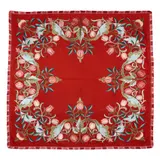 May Morris, ARTS & CRAFTS TABLE COVER, CIRCA 1900, 1900, coloured silks on a wool felt ground