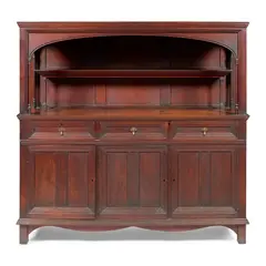 Philip Speakman Webb, ARTS & CRAFTS DRAWING ROOM CABINET, CIRCA 1870, 1870, walnut