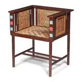 Hans Vollmer, ARMCHAIR, CIRCA 1900, 1900, oak