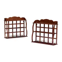 Ernest Gimson, PAIR OF WALL SHELVES, CIRCA 1910, 1910, mahogany