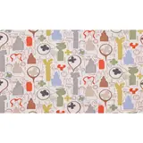 Jacqueline Groag, FRAMED FABRIC PANEL, CIRCA 1950