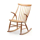 Illum Wikkelsø, 'Gyngestol No. 3' Rocking Chair, designed 1958
