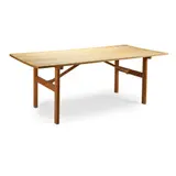 Table, designed 1965 by Børge Mogensen, 1965, oak, sold Apr 2022